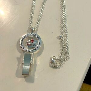 #1 nurse chain lanyard.